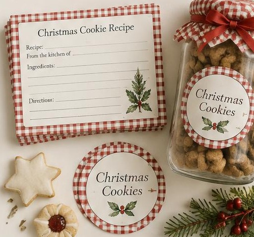 Vintage Cookie Exchange Kit